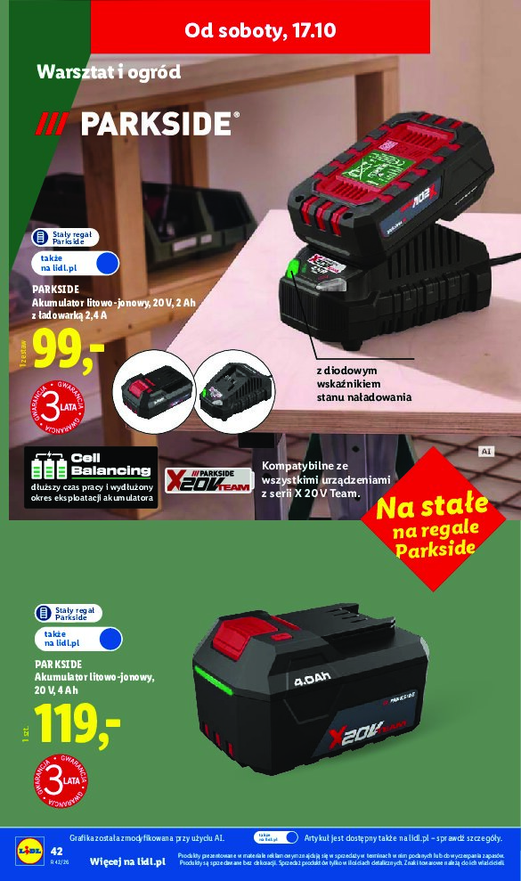 Gazetka Lidl 12/10/2026 – 24/10/2026 - gazetki promocyjne str. 46