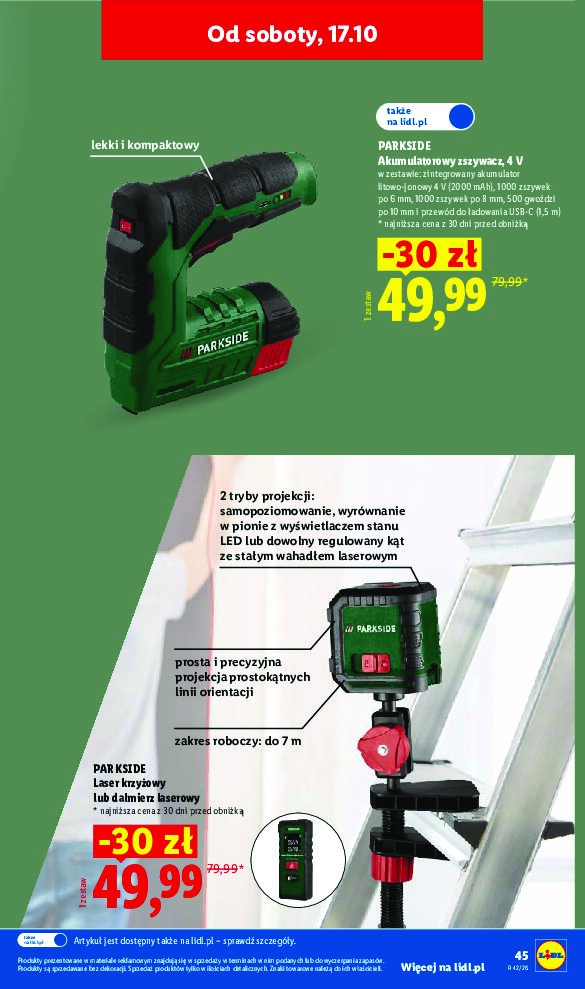 Gazetka Lidl 12/10/2026 – 24/10/2026 - gazetki promocyjne str. 49
