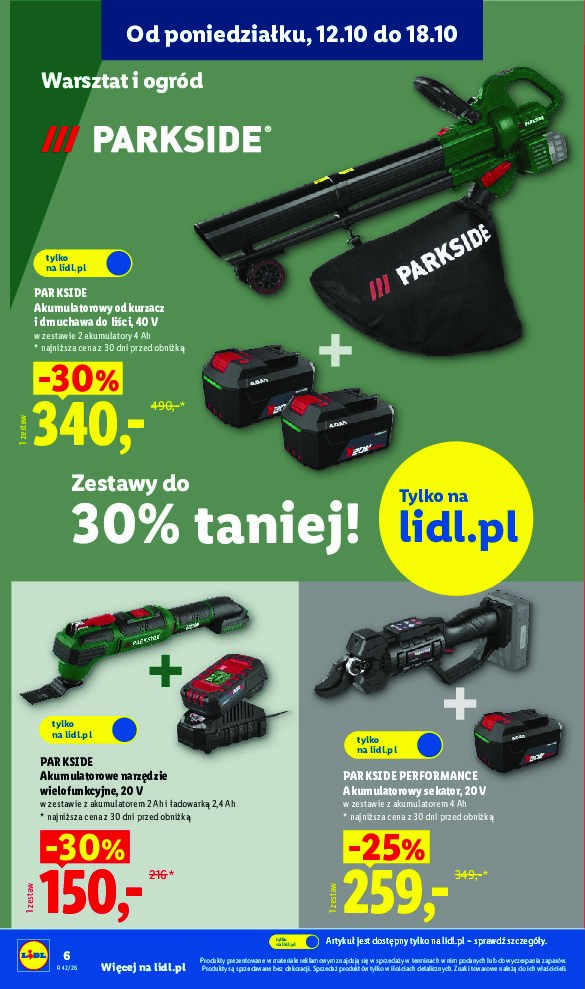 Gazetka Lidl 12/10/2026 – 24/10/2026 - gazetki promocyjne str. 6