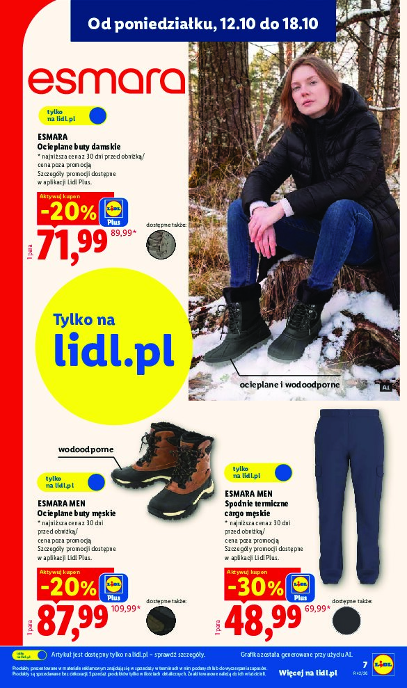 Gazetka Lidl 12/10/2026 – 24/10/2026 - gazetki promocyjne str. 7