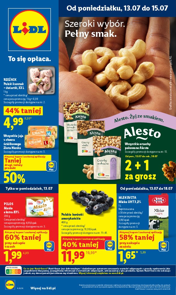 Gazetka Lidl 13/07/2026 – 15/07/2026
