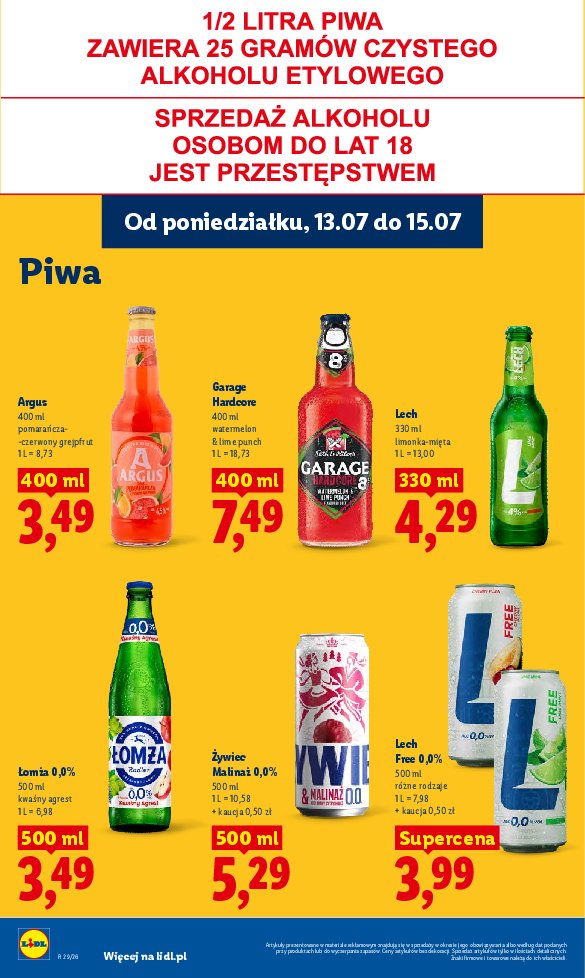 Gazetka Lidl 13/07/2026 – 15/07/2026 - strona 82