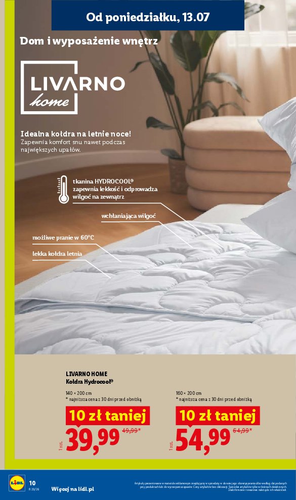 Gazetka Lidl 13/07/2026 – 18/07/2026 - strona 10