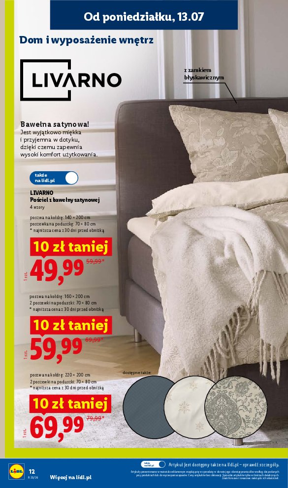 Gazetka Lidl 13/07/2026 – 18/07/2026 - strona 12