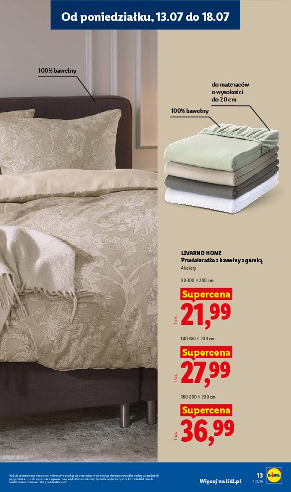 Gazetka Lidl 13/07/2026 – 18/07/2026 - strona 13