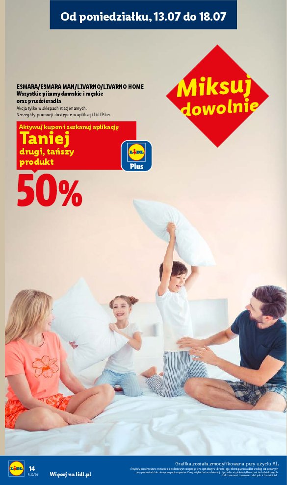 Gazetka Lidl 13/07/2026 – 18/07/2026 - strona 14