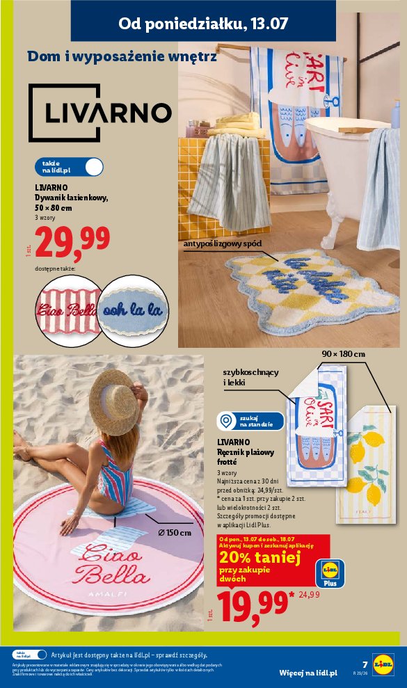 Gazetka Lidl 13/07/2026 – 18/07/2026 - strona 7
