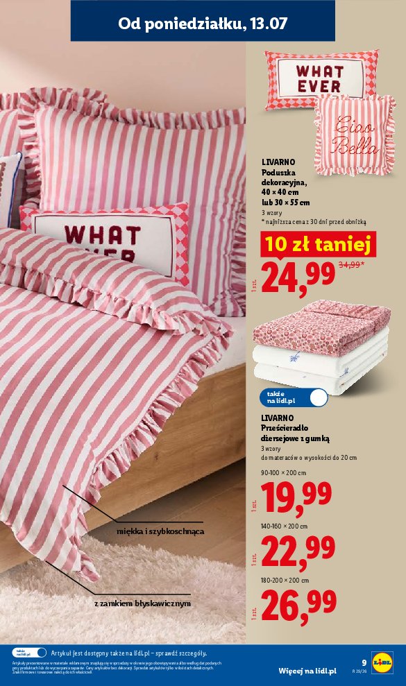 Gazetka Lidl 13/07/2026 – 18/07/2026 - strona 9