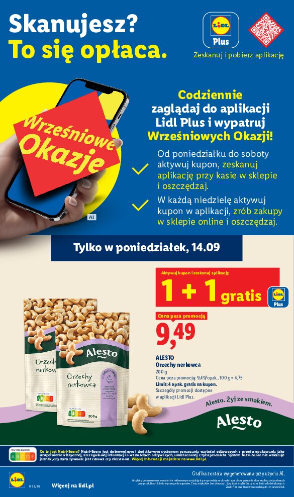 Gazetka Lidl 14/09/2026 – 16/09/2026 - gazetki promocyjne str. 10