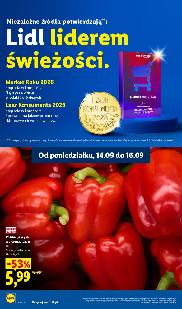 Gazetka Lidl 14/09/2026 – 16/09/2026 - gazetki promocyjne str. 26