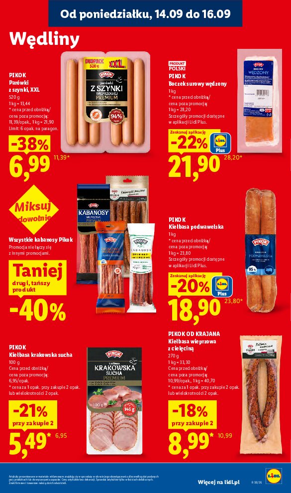 Gazetka Lidl 14/09/2026 – 16/09/2026 - gazetki promocyjne str. 39