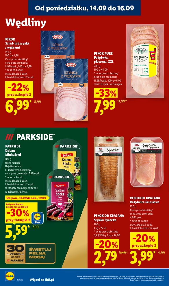 Gazetka Lidl 14/09/2026 – 16/09/2026 - gazetki promocyjne str. 40