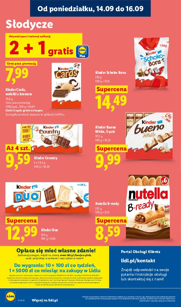 Gazetka Lidl 14/09/2026 – 16/09/2026 - gazetki promocyjne str. 52