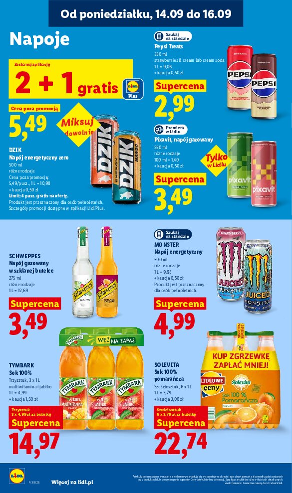 Gazetka Lidl 14/09/2026 – 16/09/2026 - gazetki promocyjne str. 60