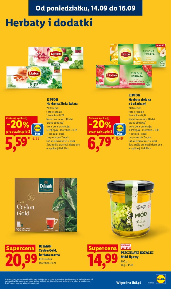 Gazetka Lidl 14/09/2026 – 16/09/2026 - gazetki promocyjne str. 67