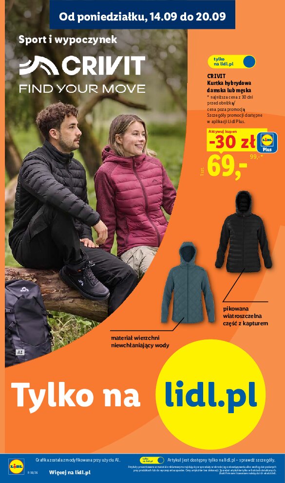 Gazetka Lidl 14/09/2026 – 19/09/2026 - gazetki promocyjne str. 10