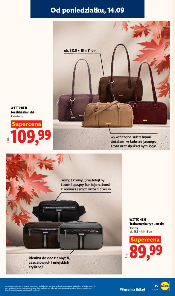 Gazetka Lidl 14/09/2026 – 19/09/2026 - gazetki promocyjne str. 19