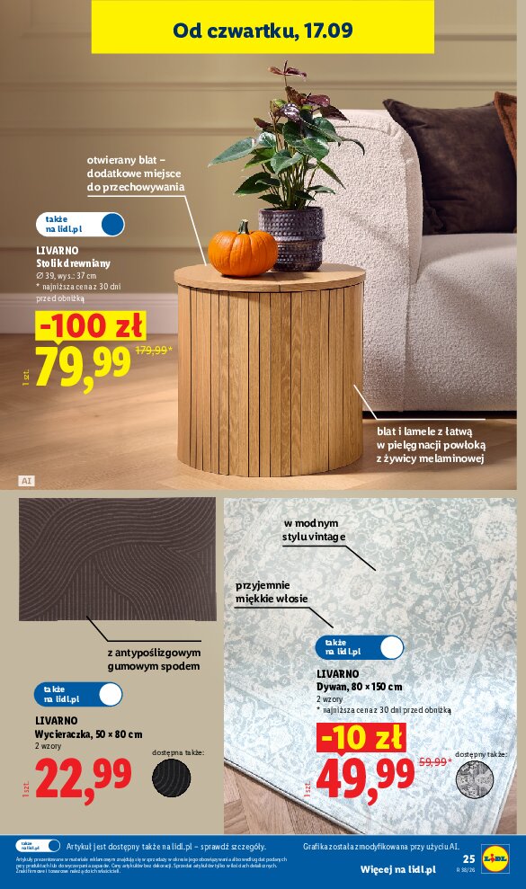 Gazetka Lidl 14/09/2026 – 19/09/2026 - gazetki promocyjne str. 29