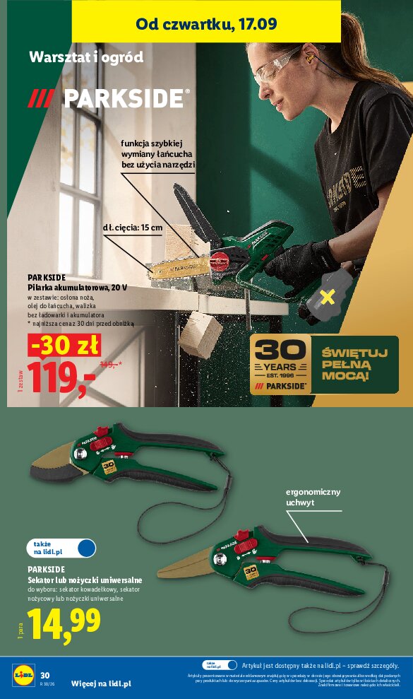Gazetka Lidl 14/09/2026 – 19/09/2026 - gazetki promocyjne str. 38