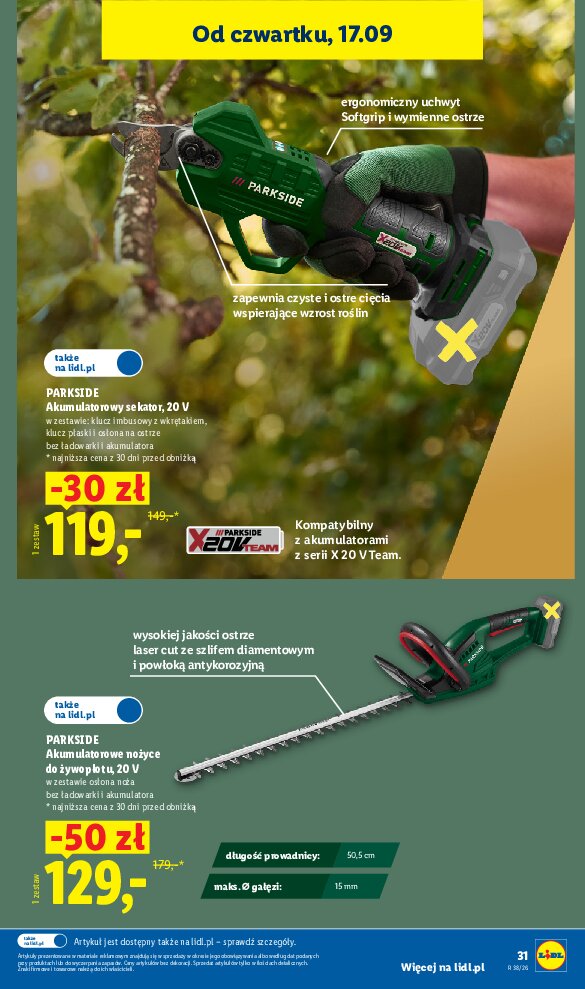 Gazetka Lidl 14/09/2026 – 19/09/2026 - gazetki promocyjne str. 39