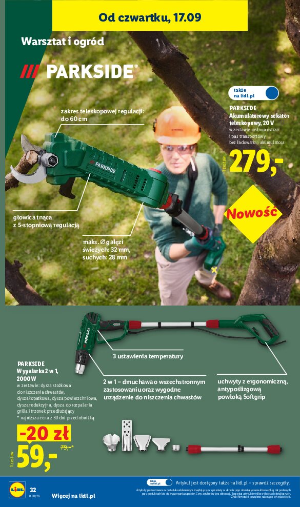 Gazetka Lidl 14/09/2026 – 19/09/2026 - gazetki promocyjne str. 40