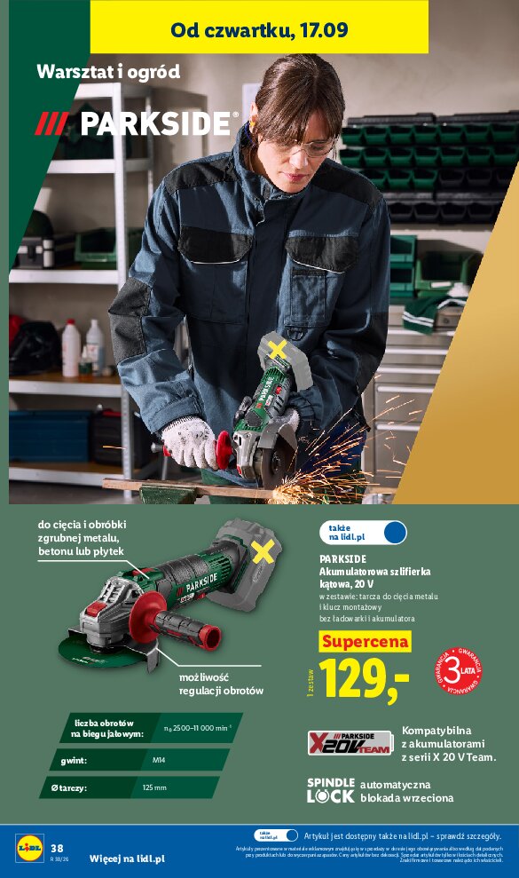 Gazetka Lidl 14/09/2026 – 19/09/2026 - gazetki promocyjne str. 46