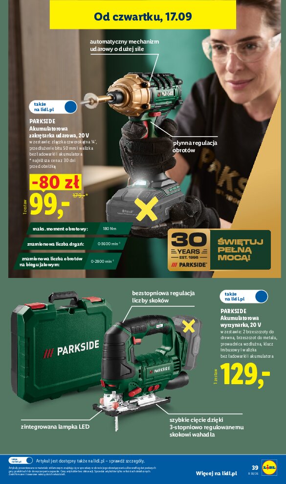 Gazetka Lidl 14/09/2026 – 19/09/2026 - gazetki promocyjne str. 47