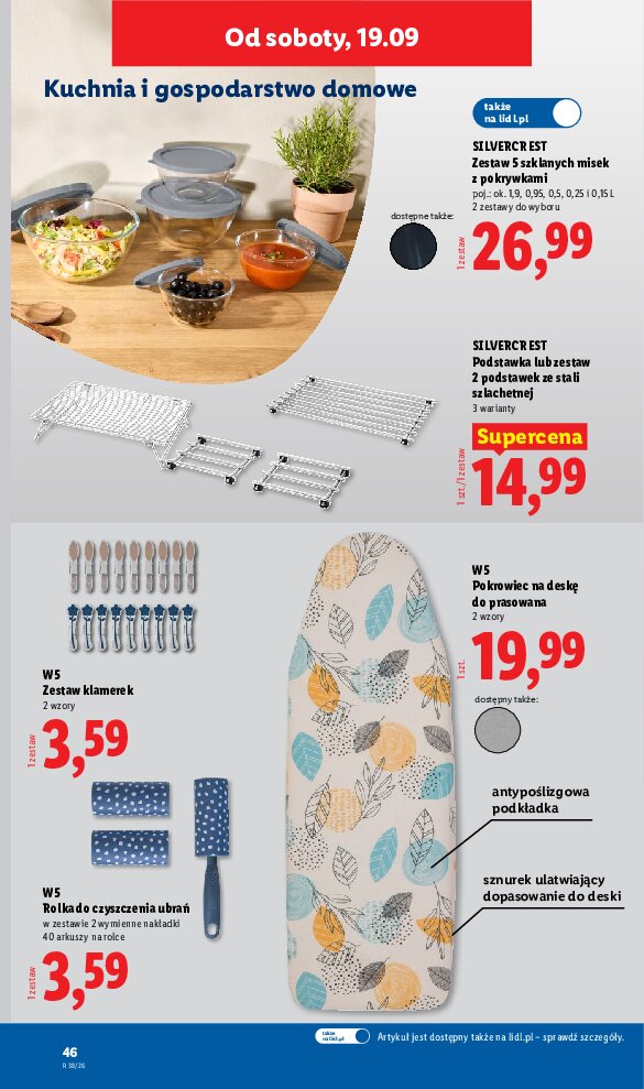 Gazetka Lidl 14/09/2026 – 19/09/2026 - gazetki promocyjne str. 56