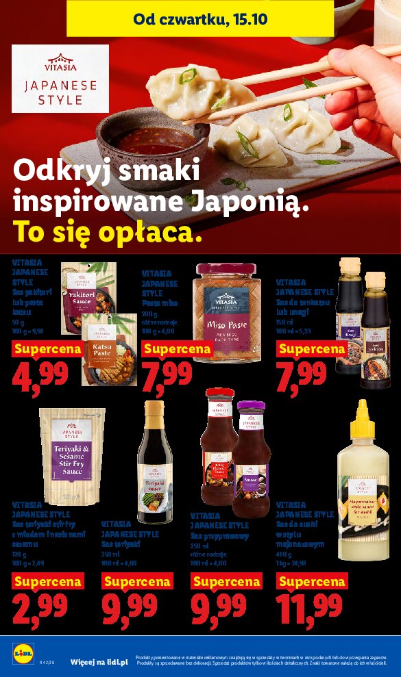 Gazetka Lidl 15/10/2026 – 21/10/2026 - gazetki promocyjne str. 58