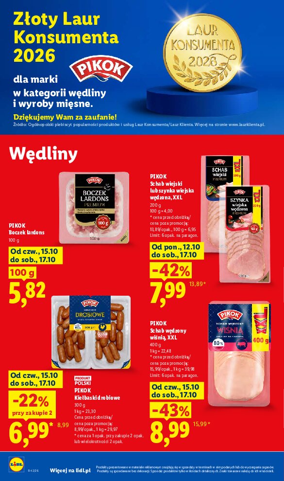 Gazetka Lidl 15/10/2026 – 21/10/2026 - gazetki promocyjne str. 70
