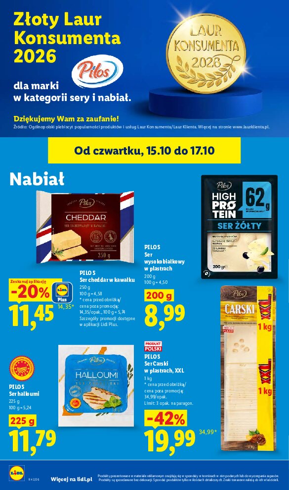Gazetka Lidl 15/10/2026 – 21/10/2026 - gazetki promocyjne str. 72