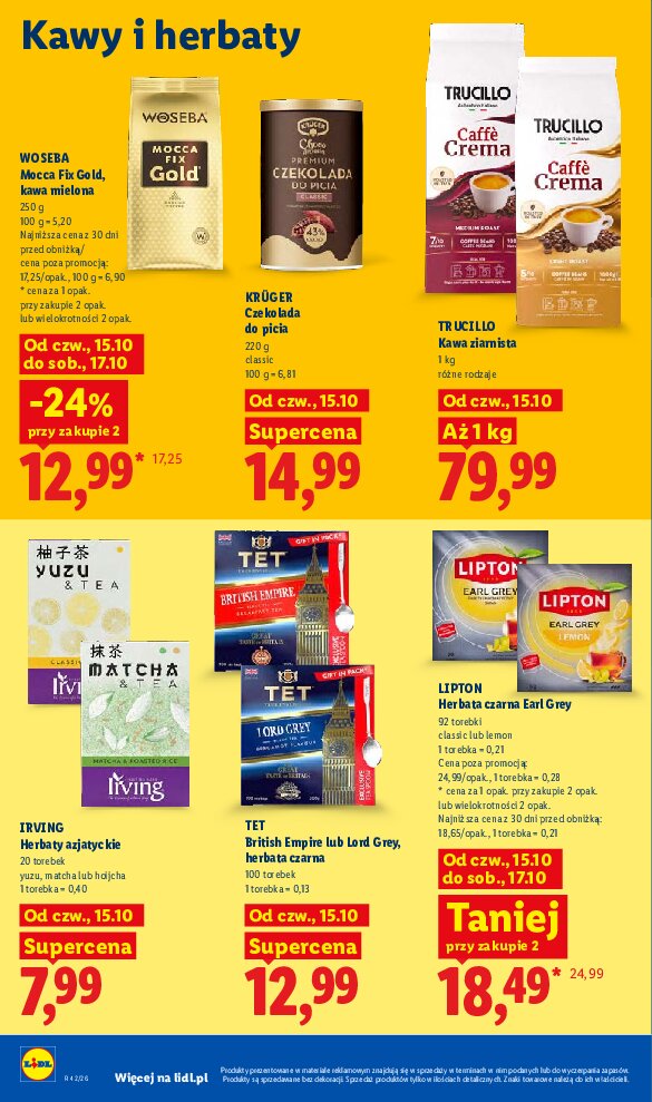 Gazetki promocyjne – kawa - gazetki promocyjne str. 4
