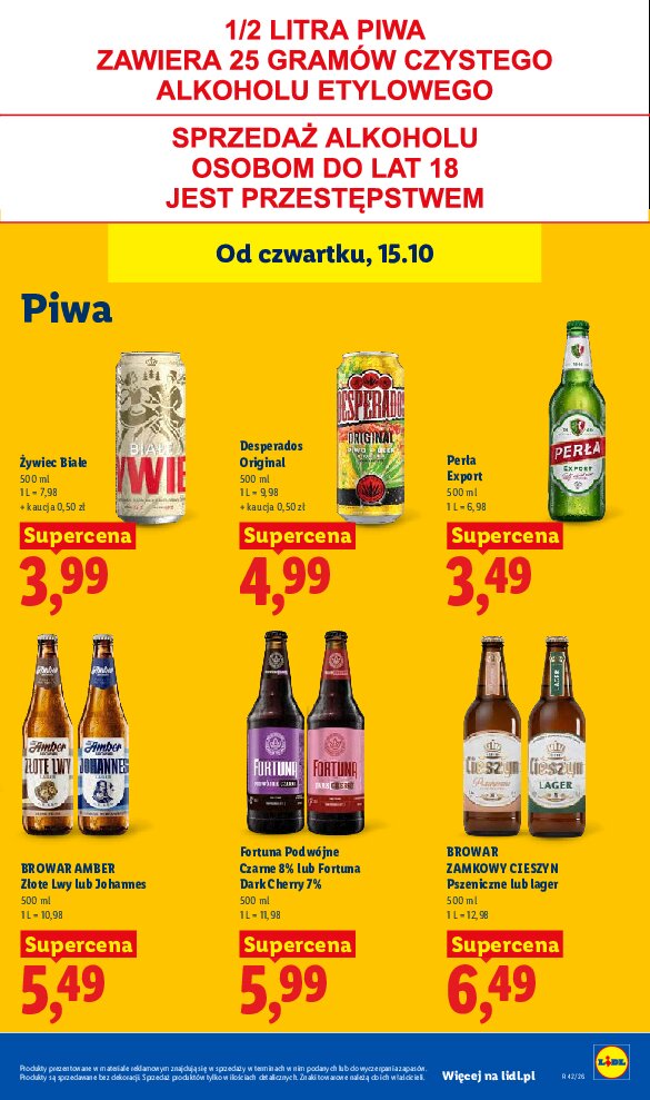 Gazetka Lidl 15/10/2026 – 21/10/2026 - gazetki promocyjne str. 99