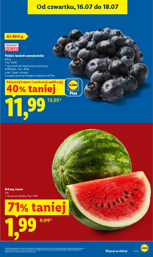 Gazetka Lidl 16/07/2026 – 18/07/2026 - strona 13