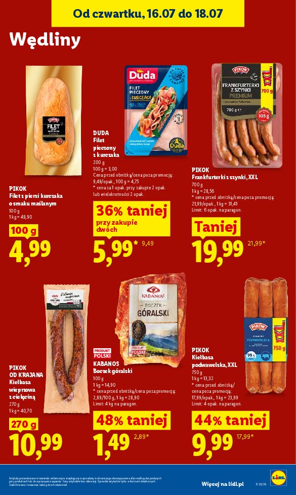 Gazetka Lidl 16/07/2026 – 18/07/2026 - strona 61