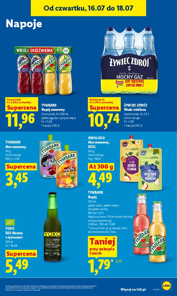 Gazetka Lidl 16/07/2026 – 18/07/2026 - strona 73