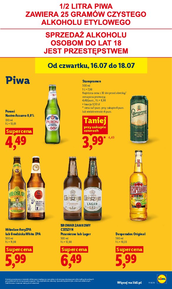 Gazetka Lidl 16/07/2026 – 18/07/2026 - strona 77