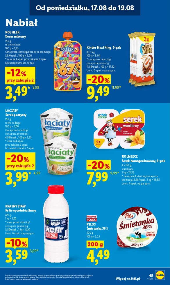 Gazetka Lidl 17/08/2026 – 19/08/2026 - strona 49