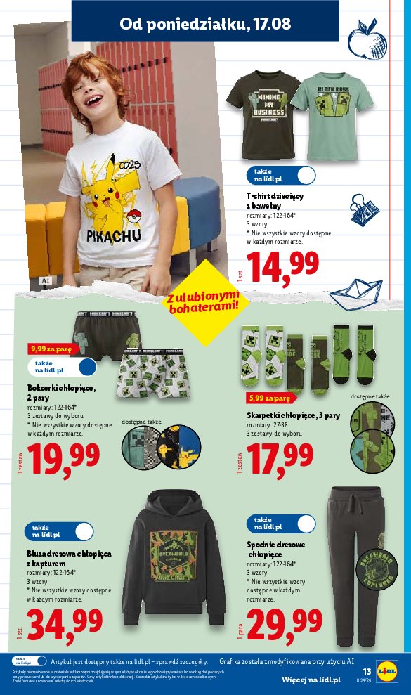 Gazetka Lidl 17/08/2026 – 22/08/2026 - strona 13