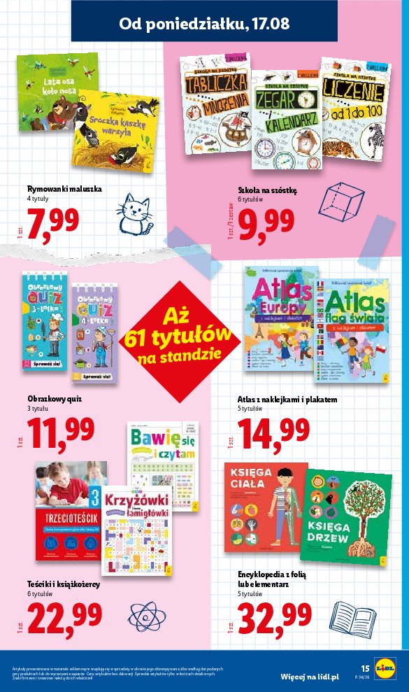 Gazetka Lidl 17/08/2026 – 22/08/2026 - strona 15
