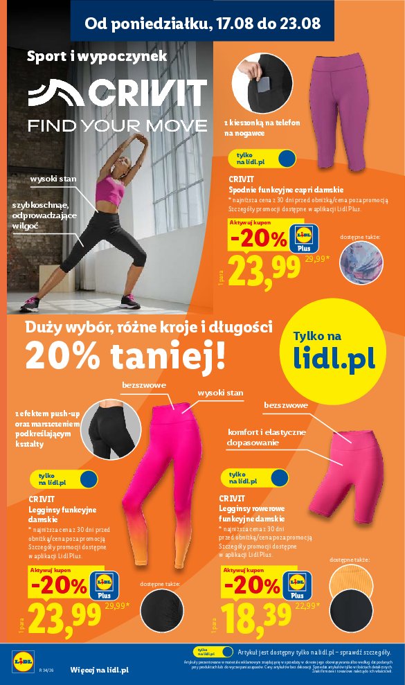 Gazetka Lidl 17/08/2026 – 22/08/2026 - strona 20