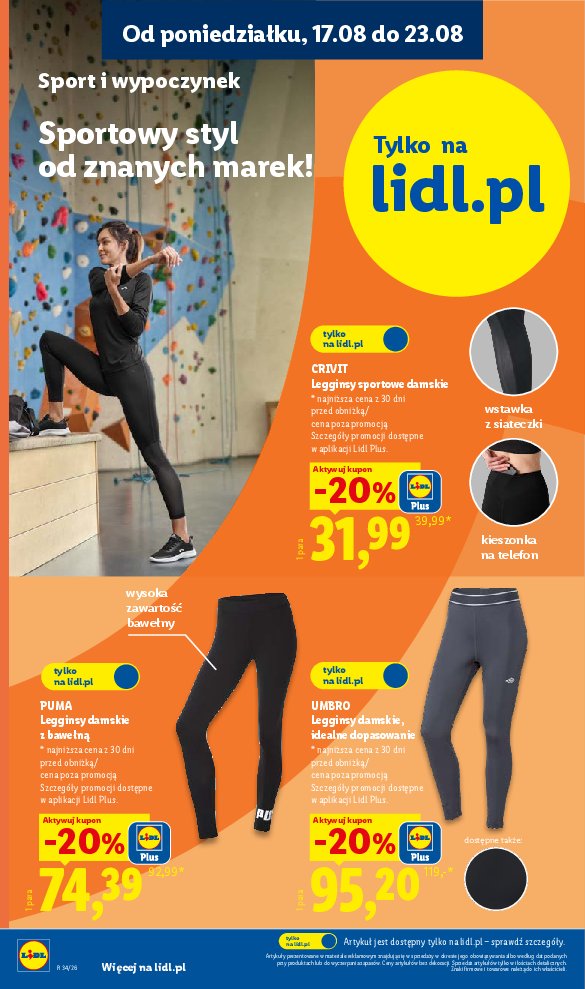 Gazetka Lidl 17/08/2026 – 22/08/2026 - strona 22