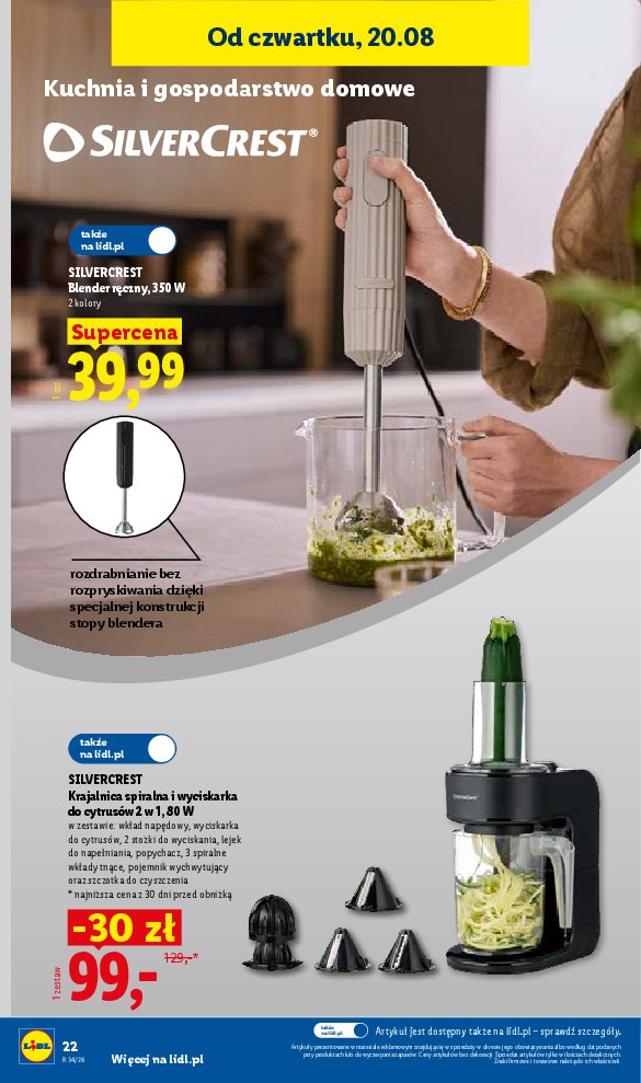 Gazetka Lidl 17/08/2026 – 22/08/2026 - strona 34