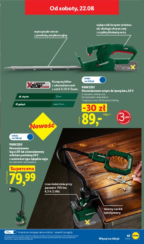 Gazetka Lidl 17/08/2026 – 22/08/2026 - strona 57