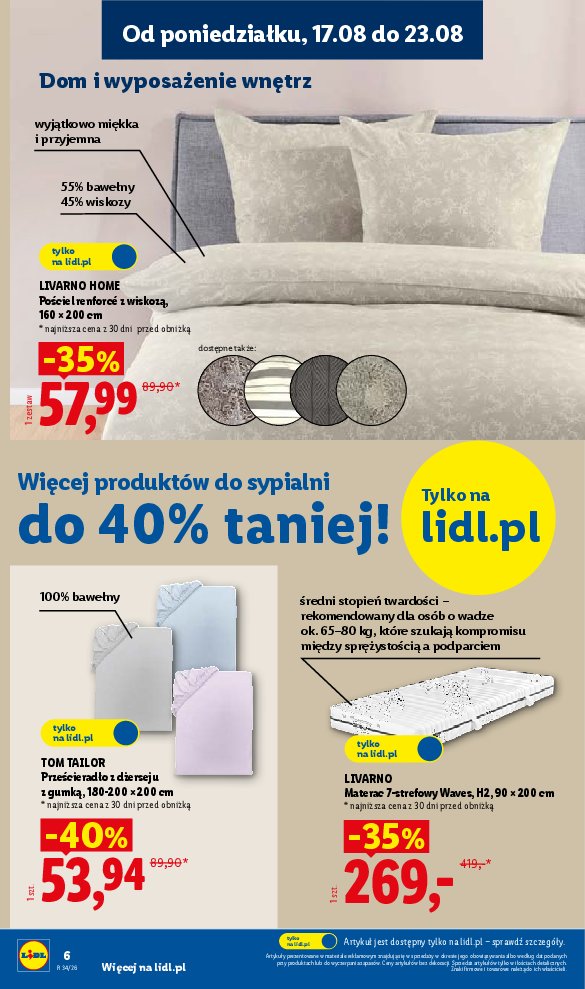Gazetka Lidl 17/08/2026 – 22/08/2026 - strona 6