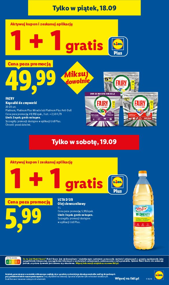 Gazetka Lidl 17/09/2026 – 19/09/2026 - gazetki promocyjne str. 15