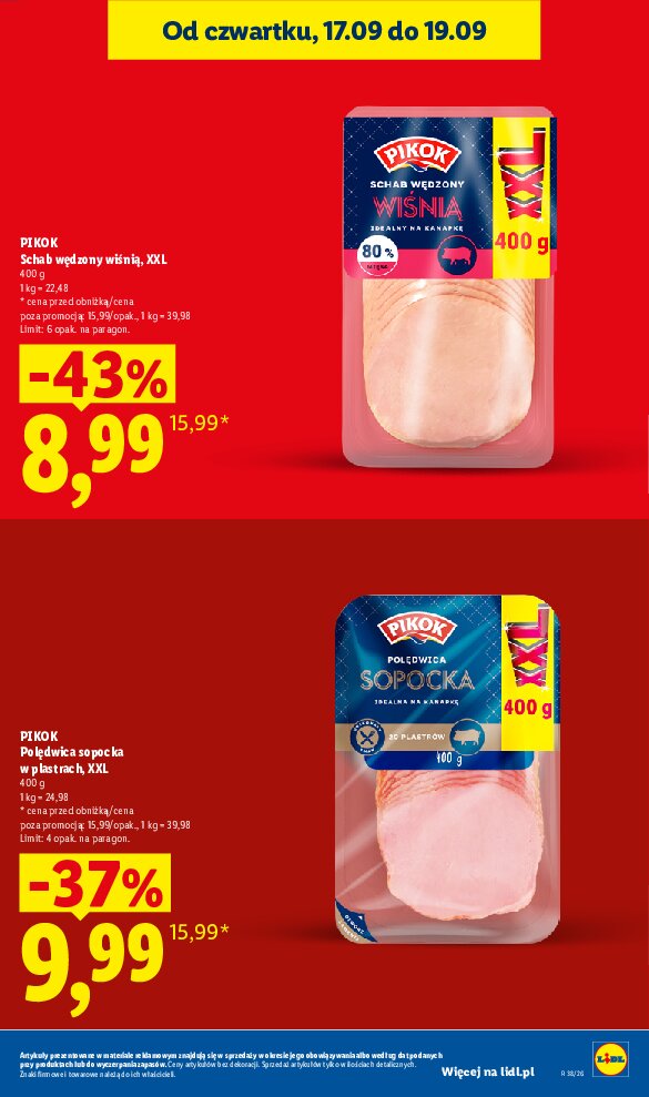 Gazetka Lidl 17/09/2026 – 19/09/2026 - gazetki promocyjne str. 17