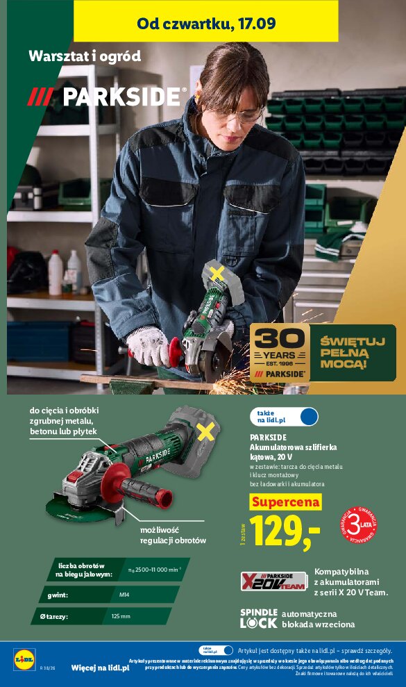 Gazetka Lidl 17/09/2026 – 19/09/2026 - gazetki promocyjne str. 36