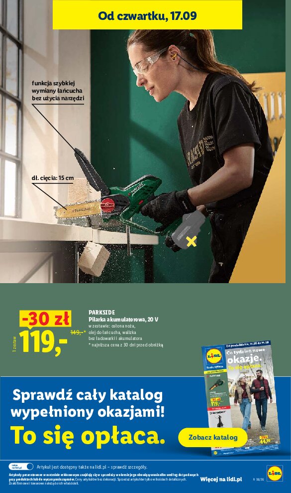 Gazetka Lidl 17/09/2026 – 19/09/2026 - gazetki promocyjne str. 37