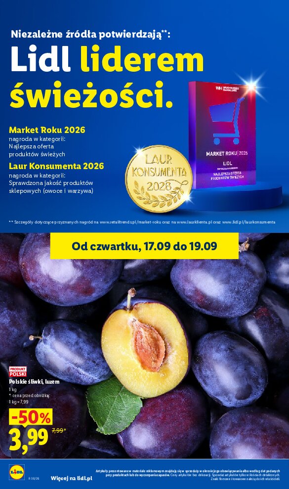 Gazetka Lidl 17/09/2026 – 19/09/2026 - gazetki promocyjne str. 40